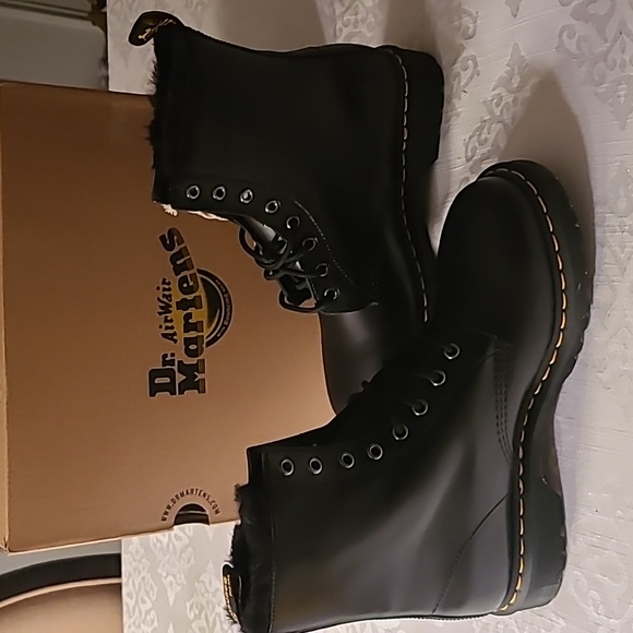 Dr. Martens 1460 Serena size US 11- Dark Grey Atlas - Picture 3 of 7